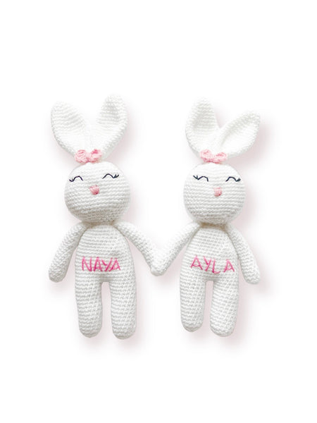 White Girl Bunny Toy