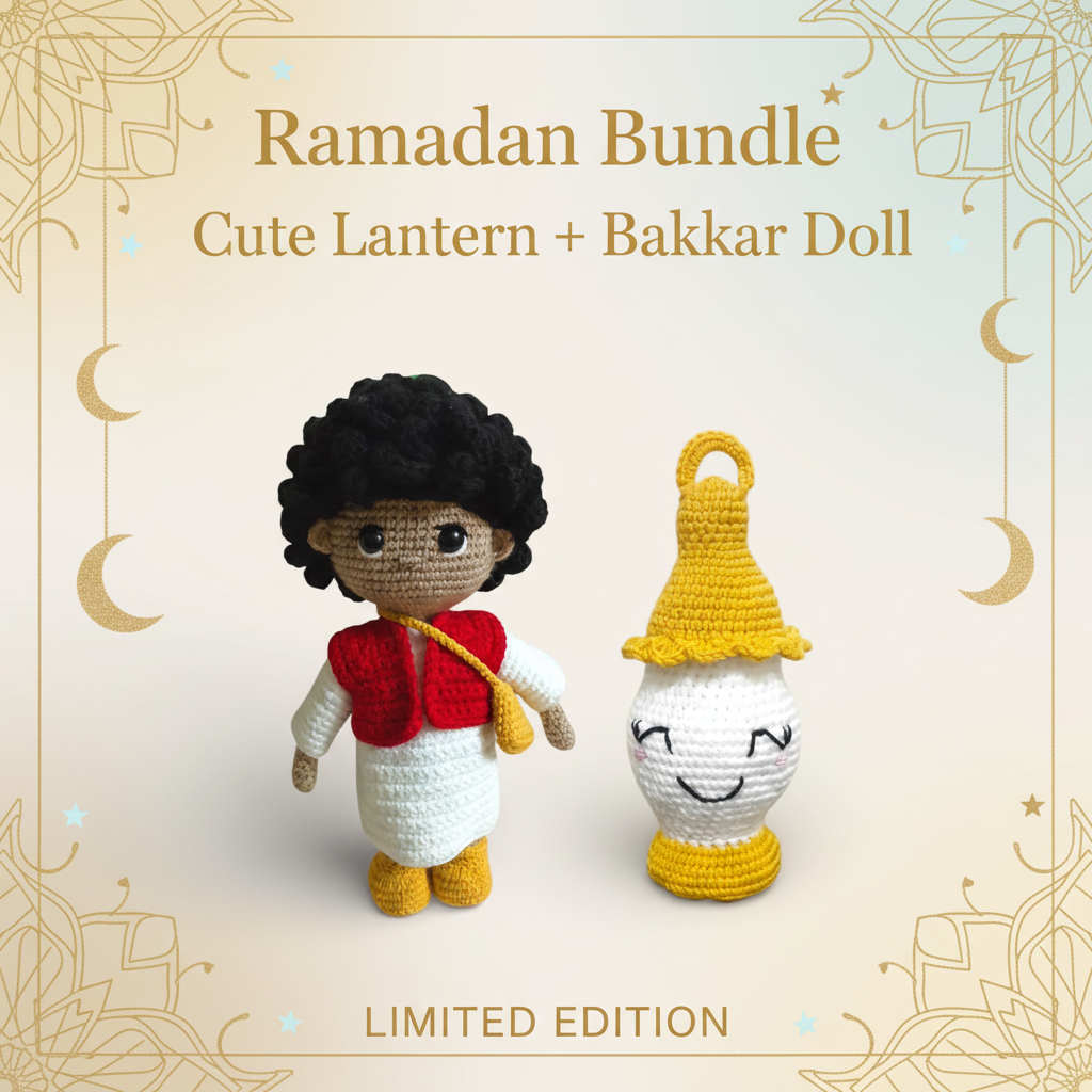 Ramadan Bundle - Cute Lantern + Bakkar Doll