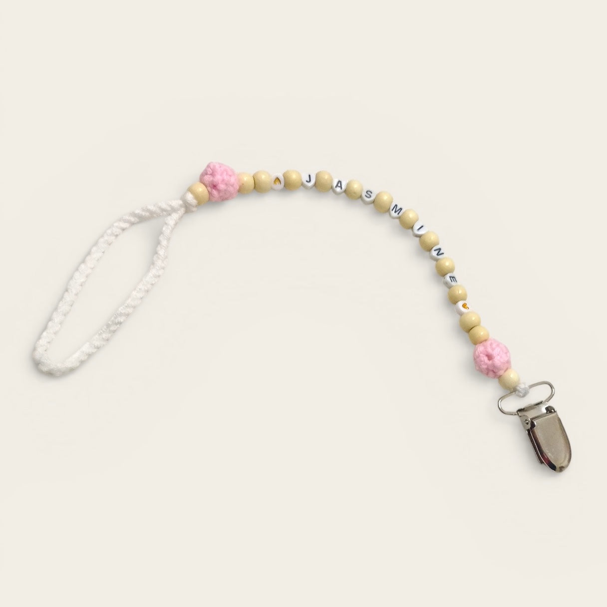 Pacifier Clip Holder (PINK)