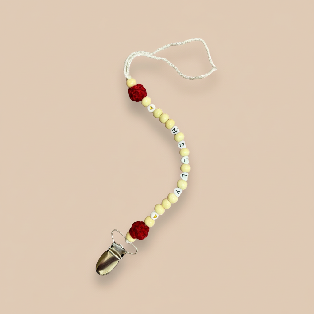 Pacifier Clip Holder (RED)