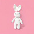 White Girl Bunny Toy