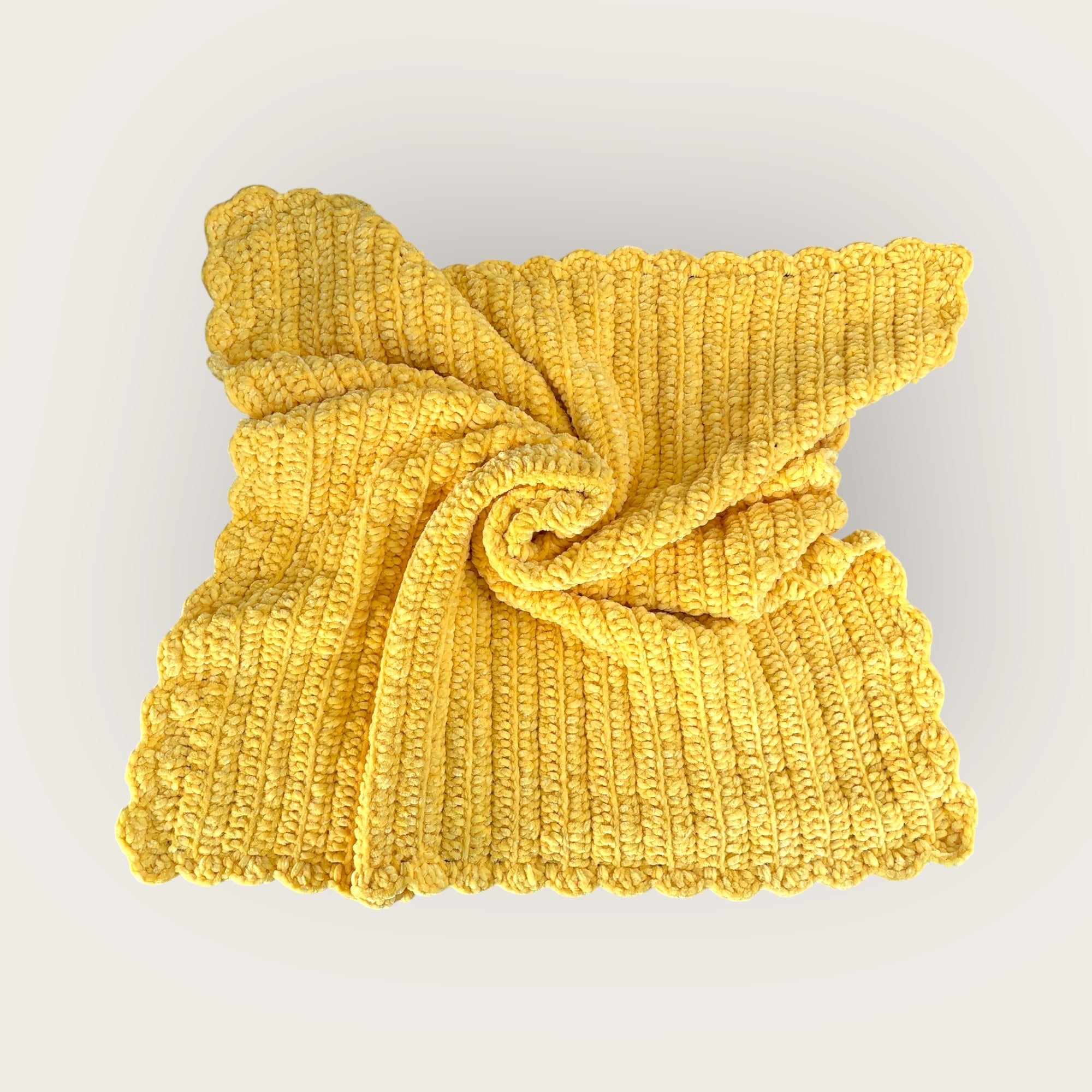 Yellow Velvet Blanket (Super Soft)