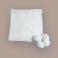 Pompoms Blanket (White)