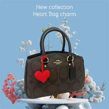 Heart Bag Charm