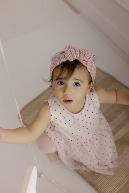 Bow Headband (Pink)