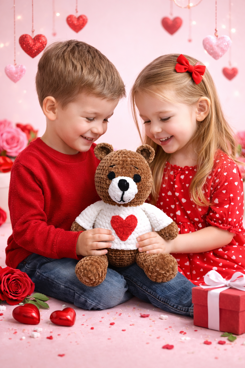 Valentine Bear Toy (Extra Soft)