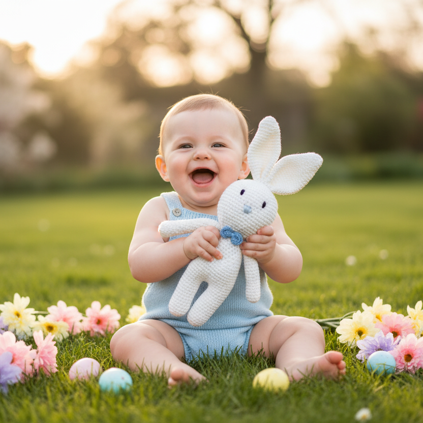 Baby Boy Easter Bunny